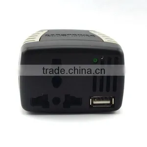 Car USB Charger Power Inverter Adapter 12V to 110V DC to AC Converter Plug thumbnail-2