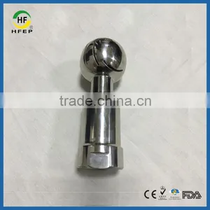 Top Quality Sanitary Stainless Steel Rotary Cleaning Water Spray Nozzle thumbnail-1