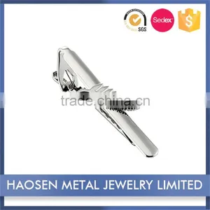 2016 Promotional Luxury Quality Comfortable Design Mens Jewelry Mens Jewelry Silver Tie Clip thumbnail-1
