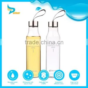 Cosmetic Joyshaker Glass Water Bottle With Infuser thumbnail-1