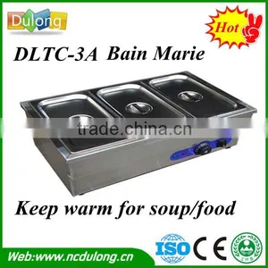 Automatic Temperature Control 3 Pans Bain Marie for Sale thumbnail-1