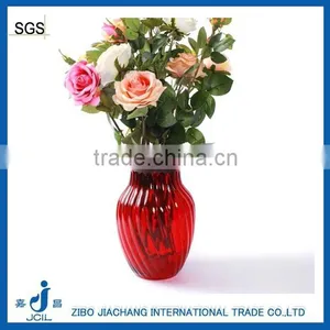 Glass Flower Vase With Different Spraying Colors thumbnail-1