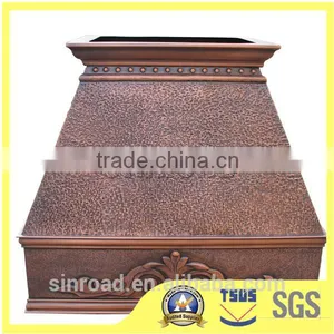 New Style Handcraft Copper Kitchen Range Hood thumbnail-1