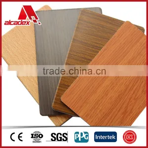 Exterior Wood/timber Pattern Aluminum Composite Wall Panels thumbnail-3