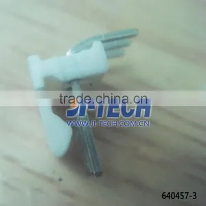 2.54mm Pitch PCB Wire to Board Connector TE 3P MAT100 HDR ASSY SQ Connector 640457-3 Right Angle Header 3 Pin Through Hole thumbnail-3