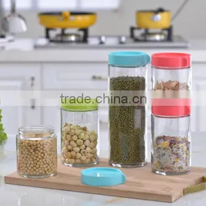 2016 Hot Sale High Quality Glass Food Jar With Lid thumbnail-1
