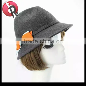 Adults Age Group and Female Gender Fedora Hat thumbnail-1