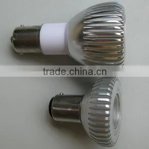 Epistar COB LED Chip 12v 2W Elevator 1383 GBF BA15S BA15D Led Spotlight thumbnail-3
