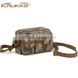 Trade Assurance Factory Khaki Color Clutch Bag Canvas Clutch Bag Canvas Men Waist Bag thumbnail-1