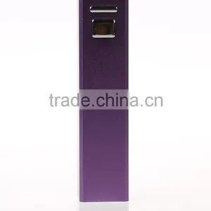 Popular Colourful Fashion Fast Charging Portable Power Bank 2600mah thumbnail-3