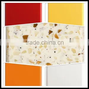 Vovsimble CE Approved Pure White Composite Acrylic Sheet/Slab thumbnail-1