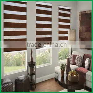 Gold Supplier Polyester Zebra Blinds for Window Blinds Day Night Blinds thumbnail-6