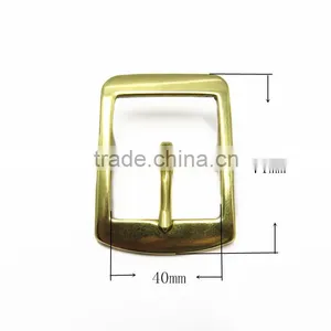 Facotry Price Polish Solid Brass Buckle For Belt thumbnail-2