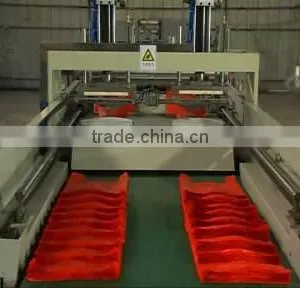 High Speed Plastic T-shirt Bag Making Machine DFHQ-450X2 thumbnail-6