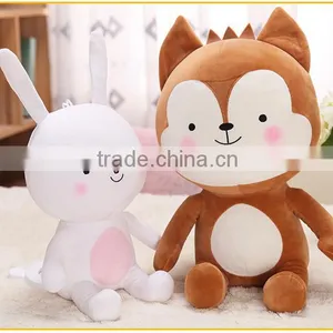 Korea Style Brown Fox With White Rabbit Dall Korea Descendants of the Sun Toy Stuffed Dalls thumbnail-6