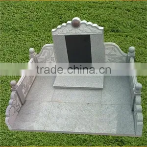 Chinese Funeral Monument,China Nature Stone Tombstone thumbnail-1