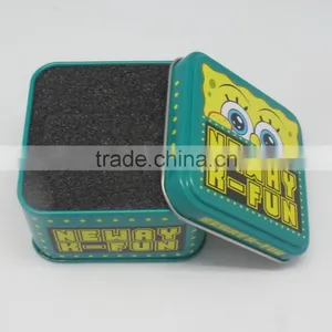 Square Shape Smart Box for Packaging Biscuit,cake,chocolate,candy Tin Box thumbnail-1