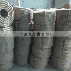 Sisal,Jute,manila,coir,hemp Material and Handle,braided,machine Made Type Sisal Rope thumbnail-6