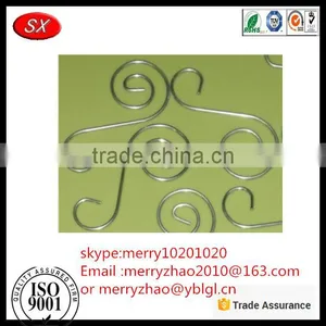 Metal s Hook Silver Regular Ornament Hook,fancy Ornament Hooks thumbnail-1