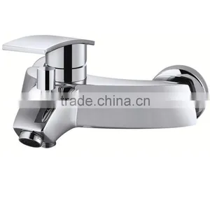Bathroom Wall Mounted Brass Single Handle Shower And Bath Faucets thumbnail-1