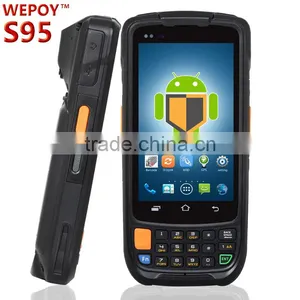 IP65 4G LET Wifi Nfc GPS 1D 2D Barcode Scanner Rugged Android Pda thumbnail-2