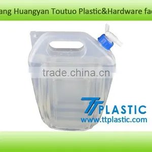 5L.10L.15L.18L.20Lwatter Carrier Hot Sale the LDPE Materail Collapsible Clear Plastic Camping Water Carrier thumbnail-1