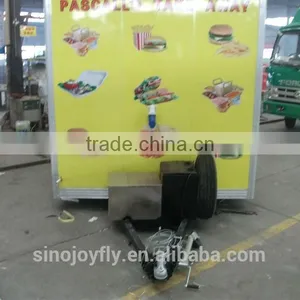 Fs500 Popcone Machine for Making Lunch Cart Convenient New Style Food Kiosk Mobile Food Carts for Sale ce thumbnail-1