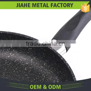 Marble Coating Non-Stick Gas Frying Pan With Bakelite Handle thumbnail-4