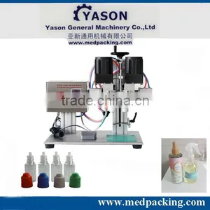 Desk Top Pneumatic Semi Automatic Capping Machines Triggers Capping Machine thumbnail-1