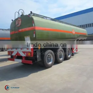 3 Axles Corrosive Material Tank Transport Semi Trailer 30m3 thumbnail-1