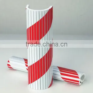 Red-White Anticollision Protector Foam to Protect Garage Door thumbnail-6
