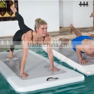 Factory Custom Best Quality Inflatable Gym Tumbling Mat Floating Dock Water Mat Inflatable thumbnail-2