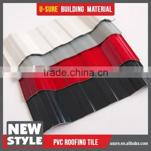 Usure ASA Composite 30 Years Guarantee Plastic Pvc Roofing Tile thumbnail-4