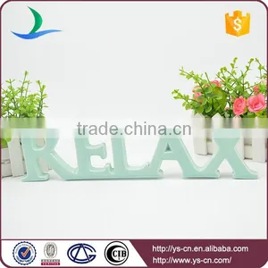 Thinner RELAX Shape Enamel Sign for Decoration thumbnail-1