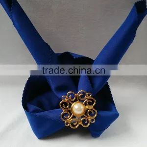 Silver Plated Cheap Napkin Holder Ring thumbnail-3