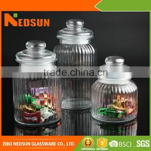 Hot Sale New Product 3000ml, 1000ml, 660ml New Product Glass Storage Containers Glass Lids thumbnail-1