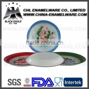 Plain Enamel Edged Enamel Tea Tray thumbnail-6
