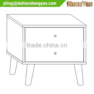 Wooden Nightstand, Bedside thumbnail-2