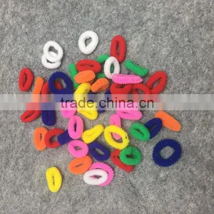 BSCI Audited Factory Wholesale Fashion Women Girls Basic Hair Accessories Elastic Hair Ties Hair Elastic Ban for Promotion thumbnail-5
