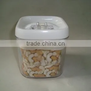 0.4L Square Plastic Airtight Food Container thumbnail-1