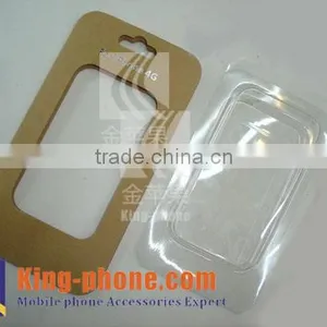 Kraft Paper Packing Boxes With Display Plastic Tray for Phone Case, Gift Paper Boxes thumbnail-3