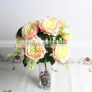 SJ1101501 Wedding Centerpieces Artificial Silk Flowers Rose thumbnail-2