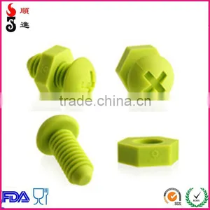 FDA/LFGB Food-Safe Lily Wine Bottle Stopper and Wine Pourer thumbnail-1