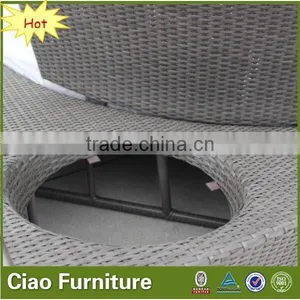 Garden Furniture Rattan Gazebo With Waterproof Fabric thumbnail-4