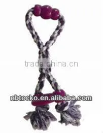 High Quality 3-strand Twisted Cotton Rope Educational Dog Toys thumbnail-1