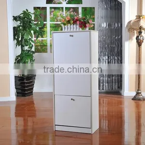 Wooden Shoe Cabinet Door Shoe Rack thumbnail-2