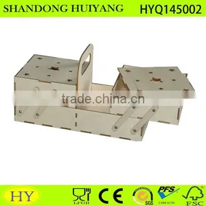 2016 Hot Sell Needlework Sewing Box Wooden thumbnail-1