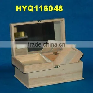 Wooden Dresser With Mirror thumbnail-1