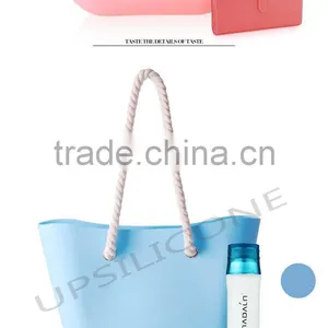 Fashion Silicone Lady Shoulder Bag Silicone Handbag thumbnail-3