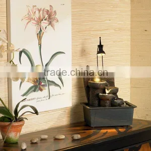 Faux Stone Table Fountain With Crystal Accent thumbnail-1